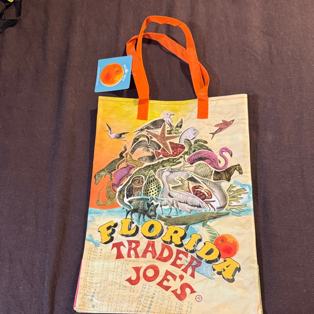 Trader Joe's Florida Tote Bag - Multicolor